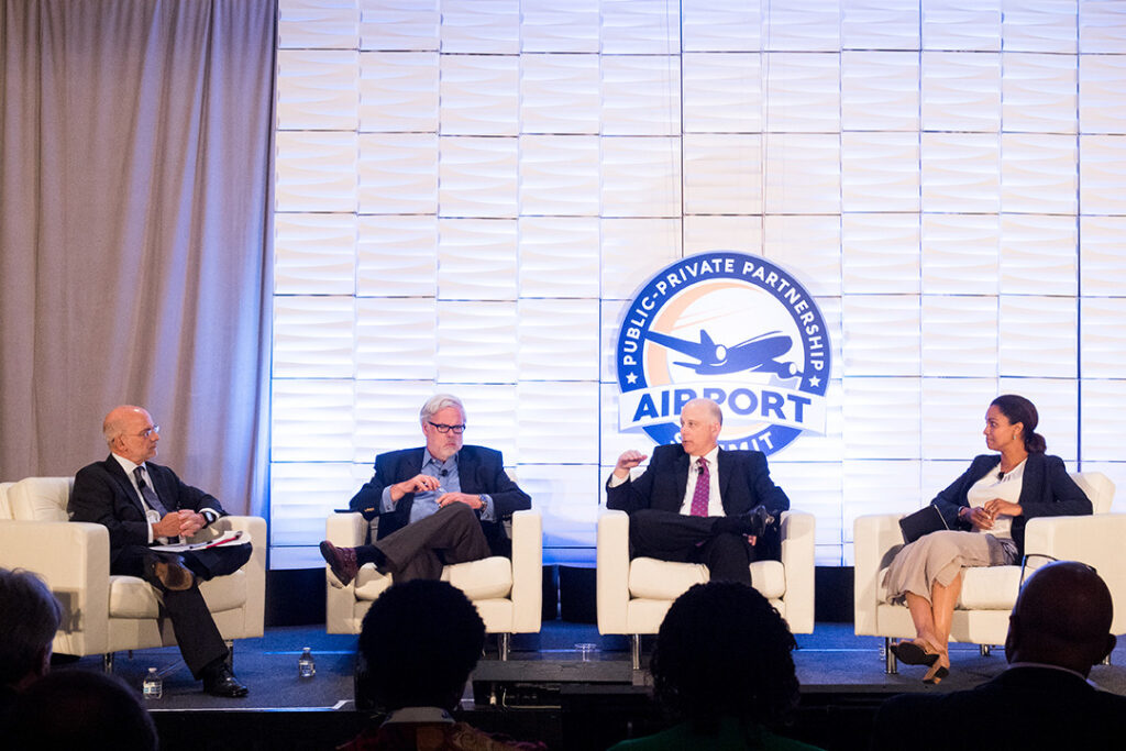 P3 Airport panel on stage